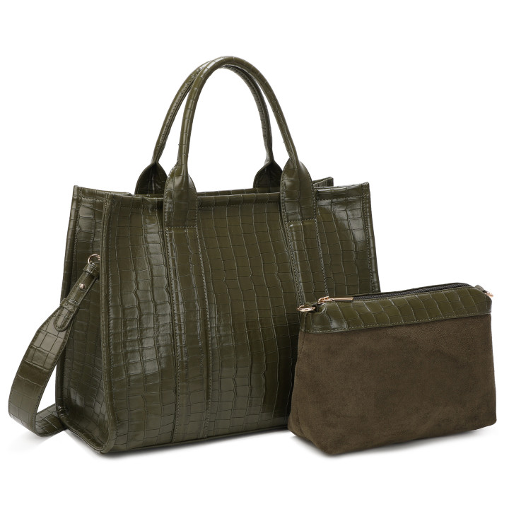Sac à main Shopper avec texture