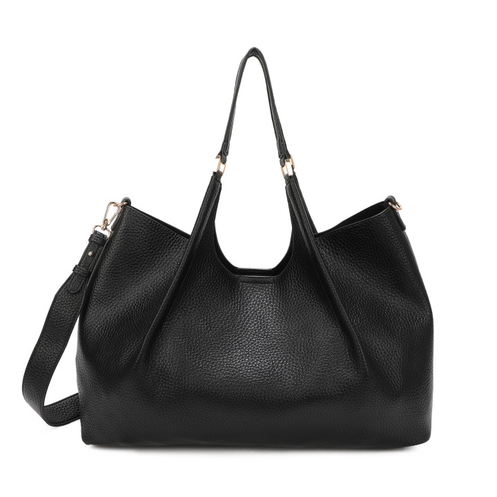Sac à main Shopper en tissu brillant