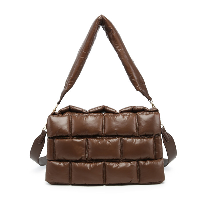 Bolso de hombro acolchado