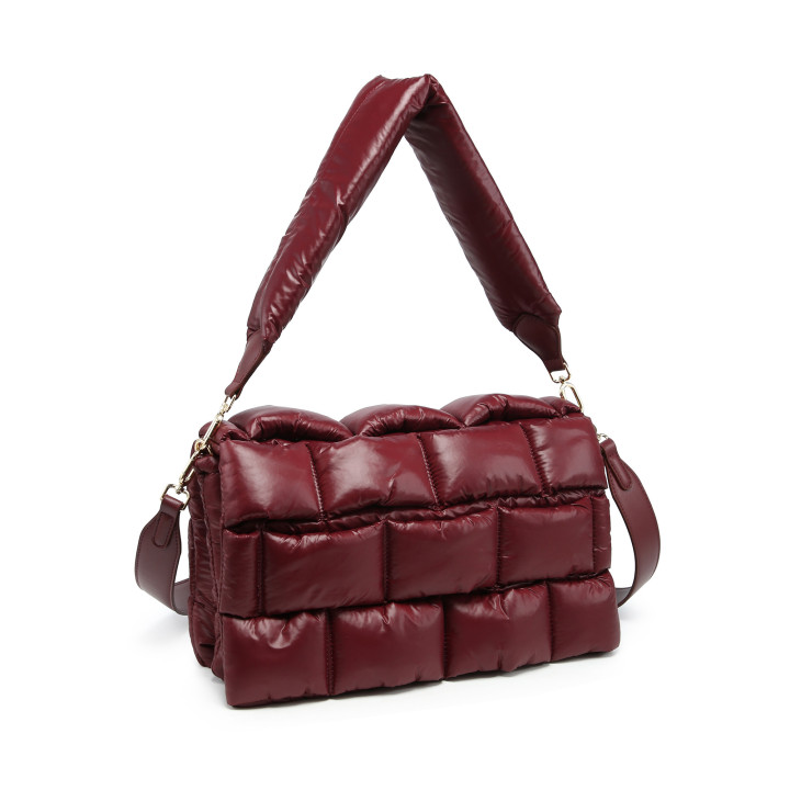 Bolso de hombro acolchado