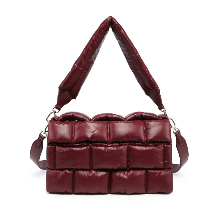 Bolso de hombro acolchado