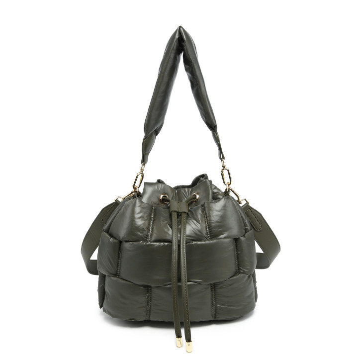 Bolso de hombro acolchado