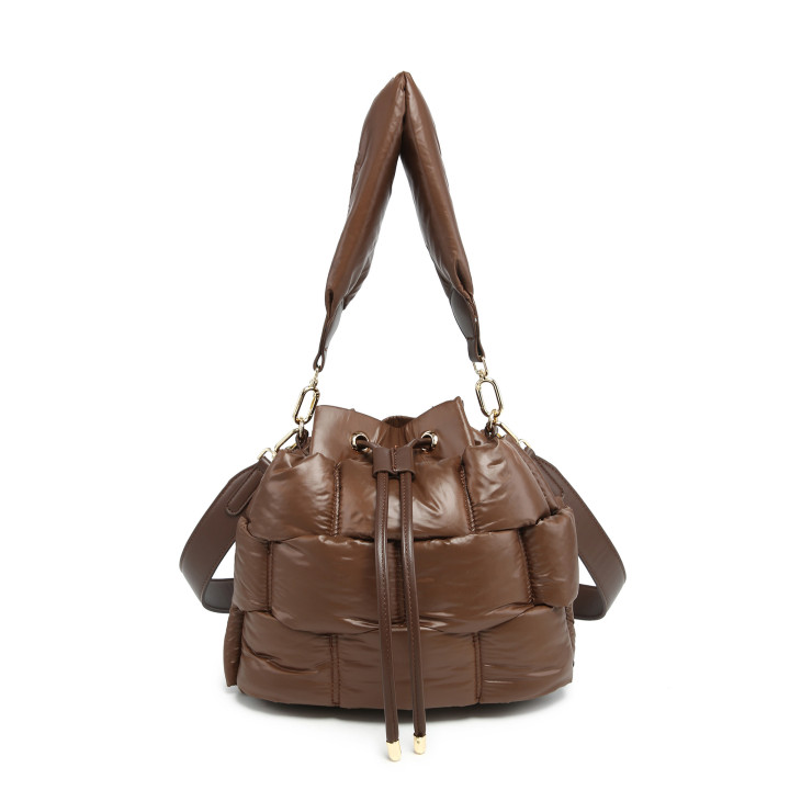 Bolso de hombro acolchado