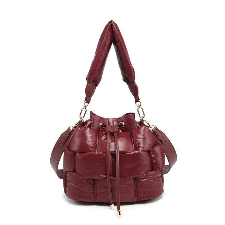 Bolso de hombro acolchado
