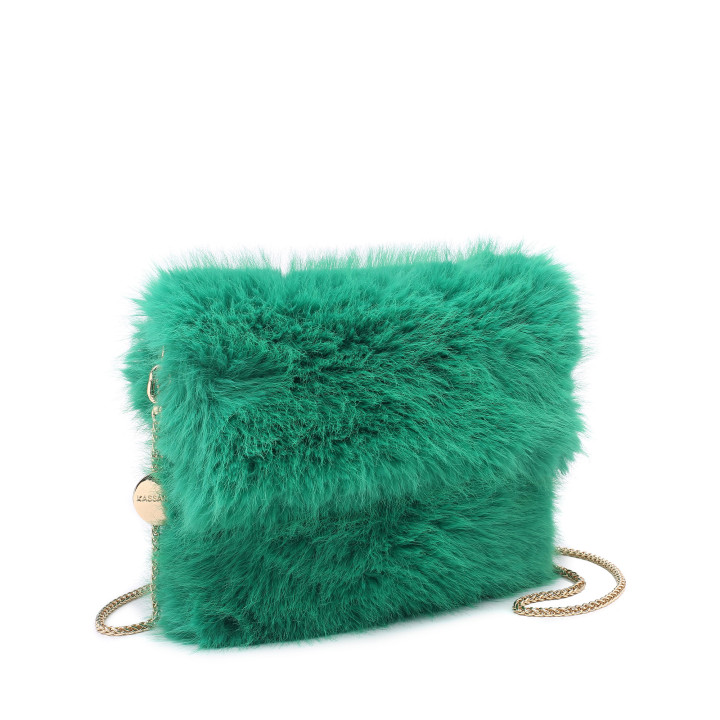 Bolso bandolera con pelito