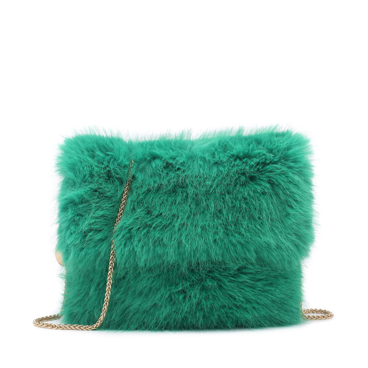 Bolso bandolera con pelito