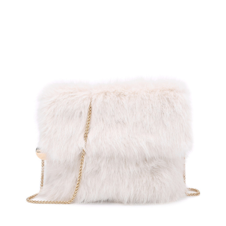 Bolso bandolera con pelito