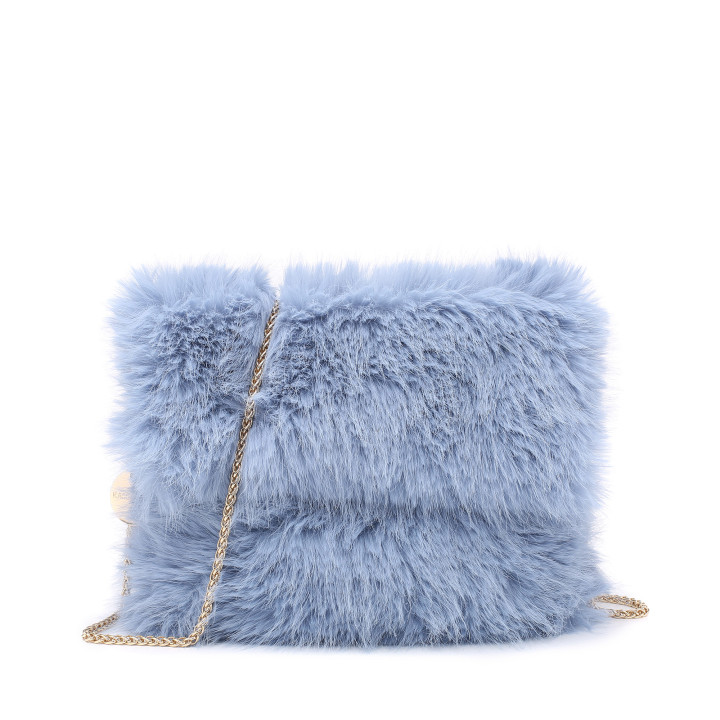 Bolso bandolera con pelito