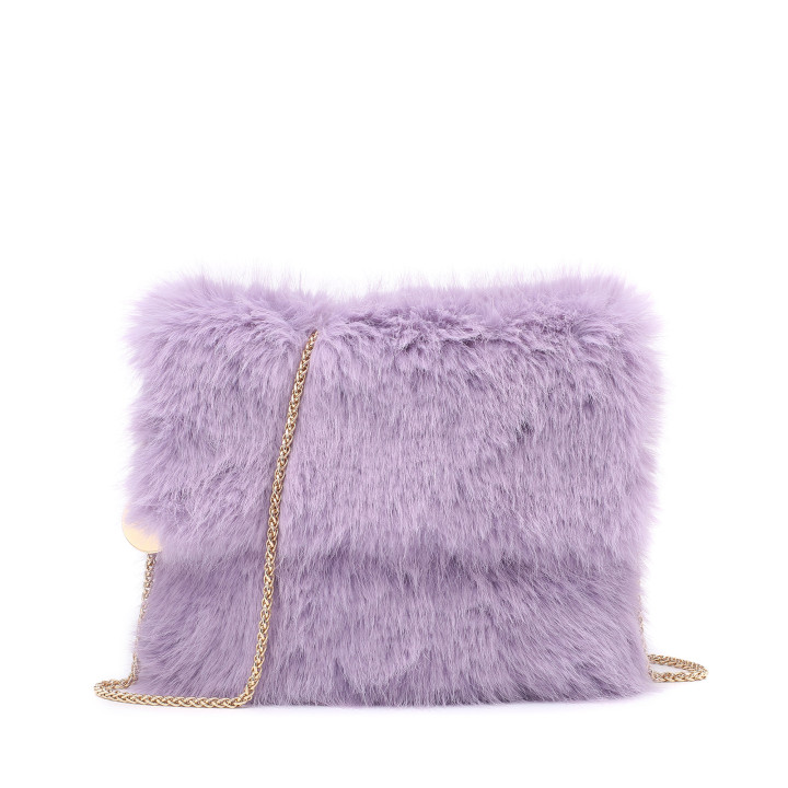Bolso bandolera con pelito
