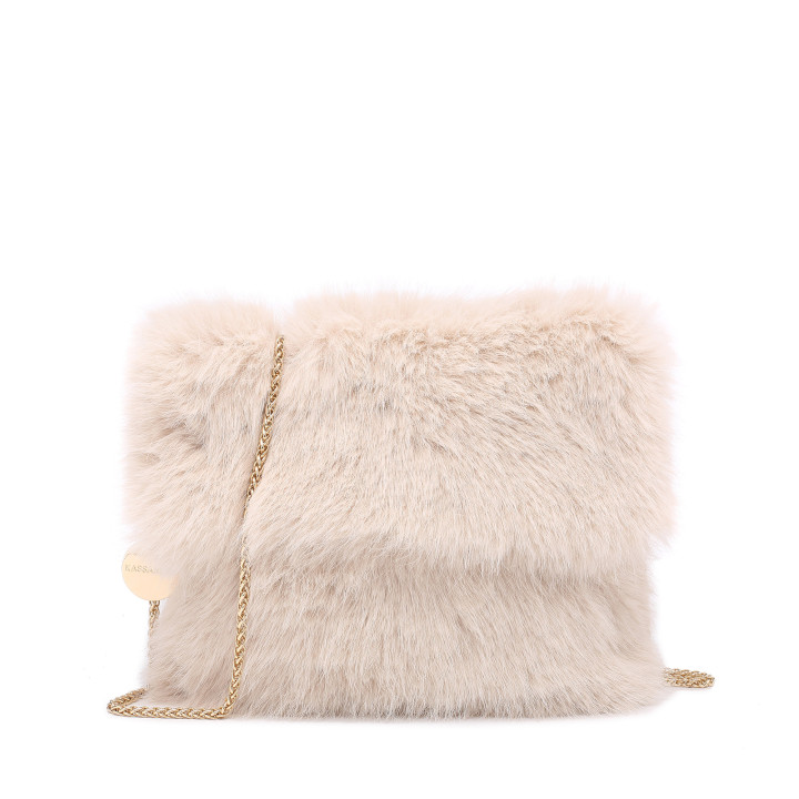Bolso bandolera con pelito
