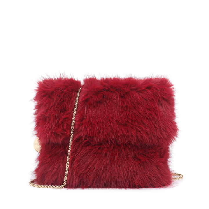 Bolso bandolera con pelito