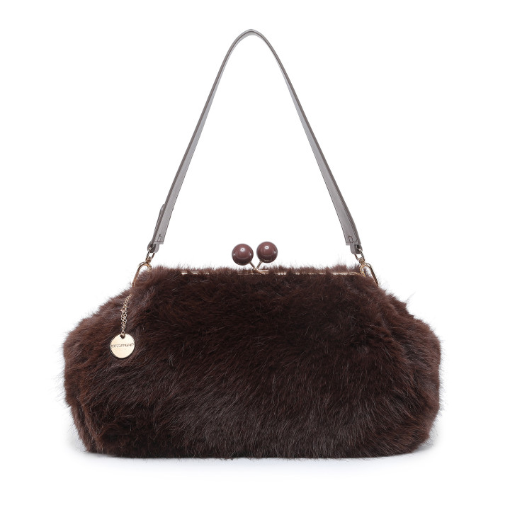 Bolso de hombro con pelito