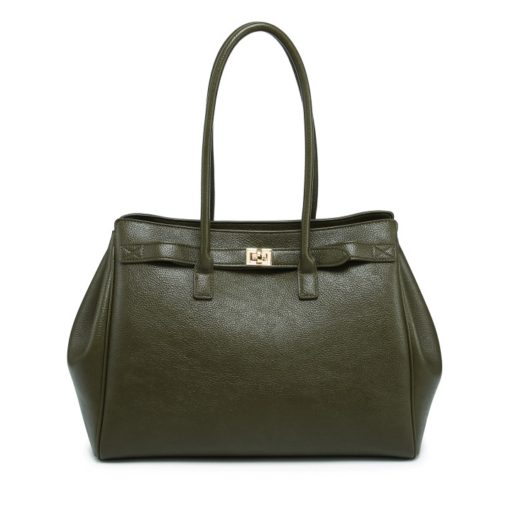 Bolso Shopper con cinturón
