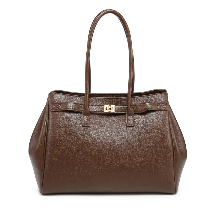 Bolso Shopper con cinturón