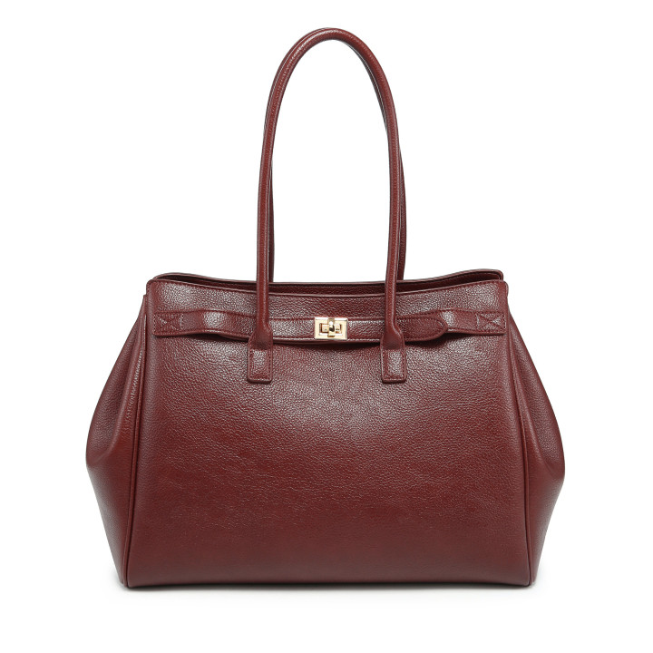Bolso Shopper con cinturón