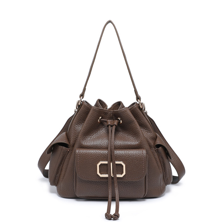 Bolso Shopper estilo caramelo