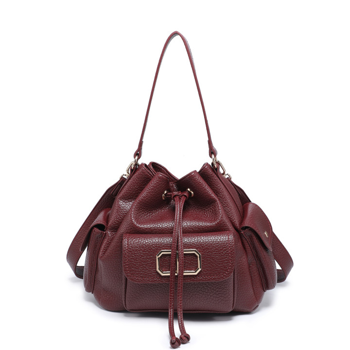 Bolso Shopper estilo caramelo