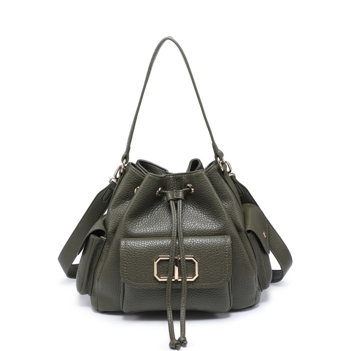 Bolso Shopper estilo caramelo