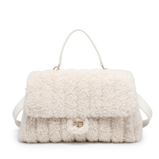Crossbody Bag with Fur