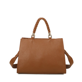 Mala Shopper com alça entrançada