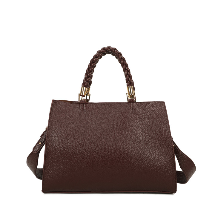 Mala Shopper com alça entrançada
