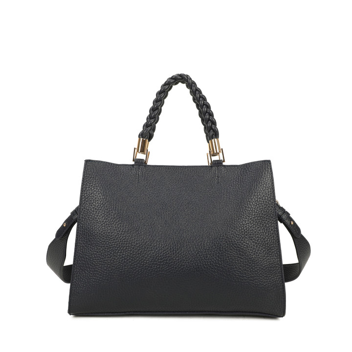 Mala Shopper com alça entrançada