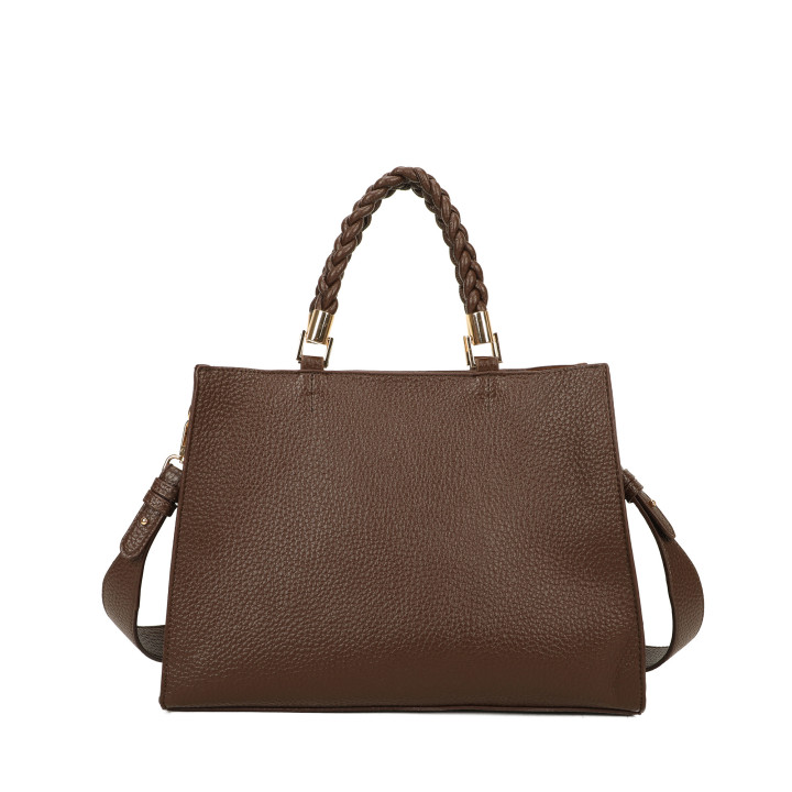 Mala Shopper com alça entrançada