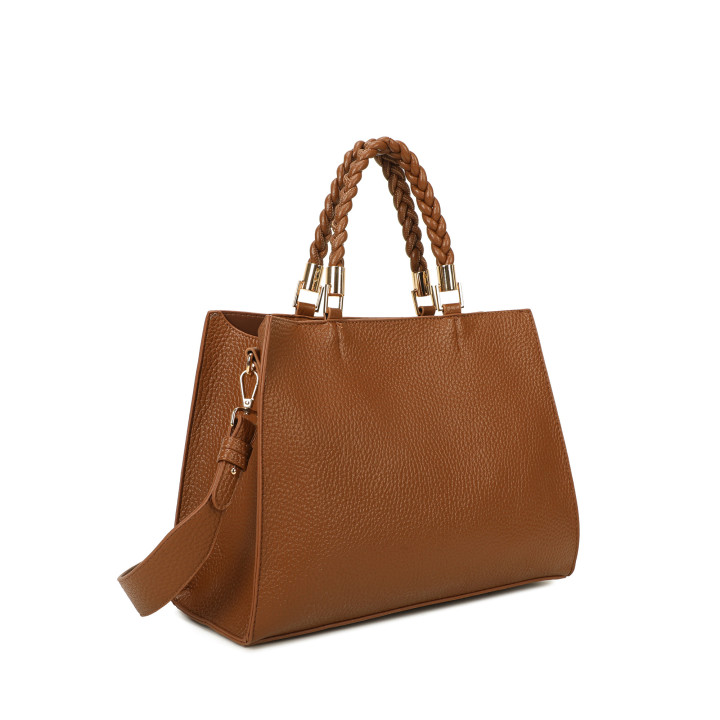 Mala Shopper com alça entrançada