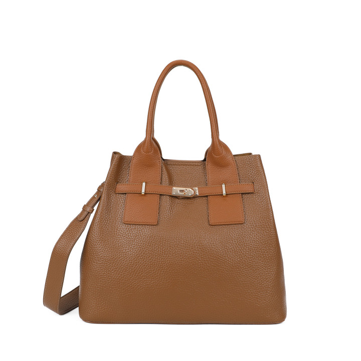 Shopper Bag with Buckle