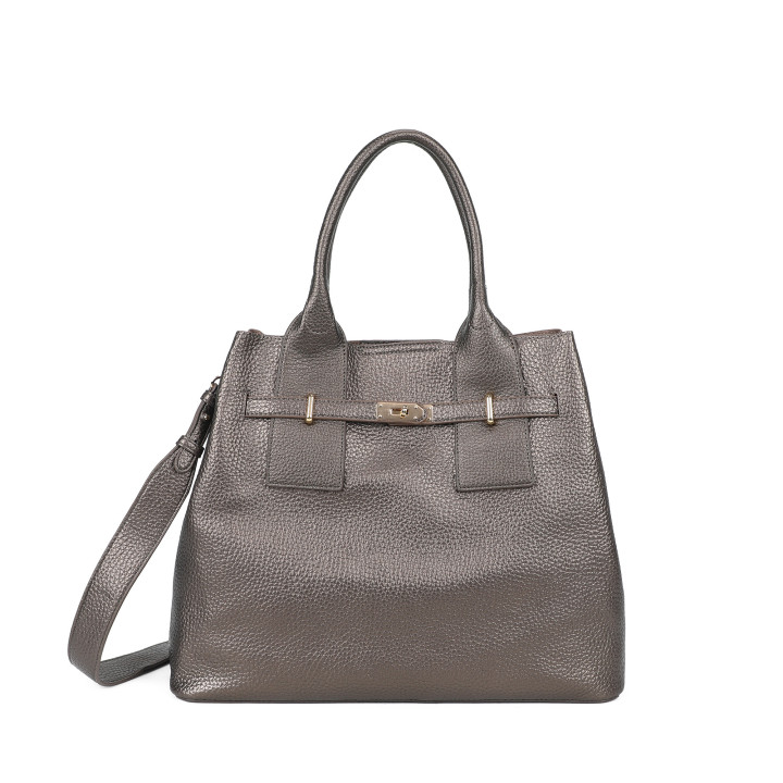 Bolso Shopper con hebilla