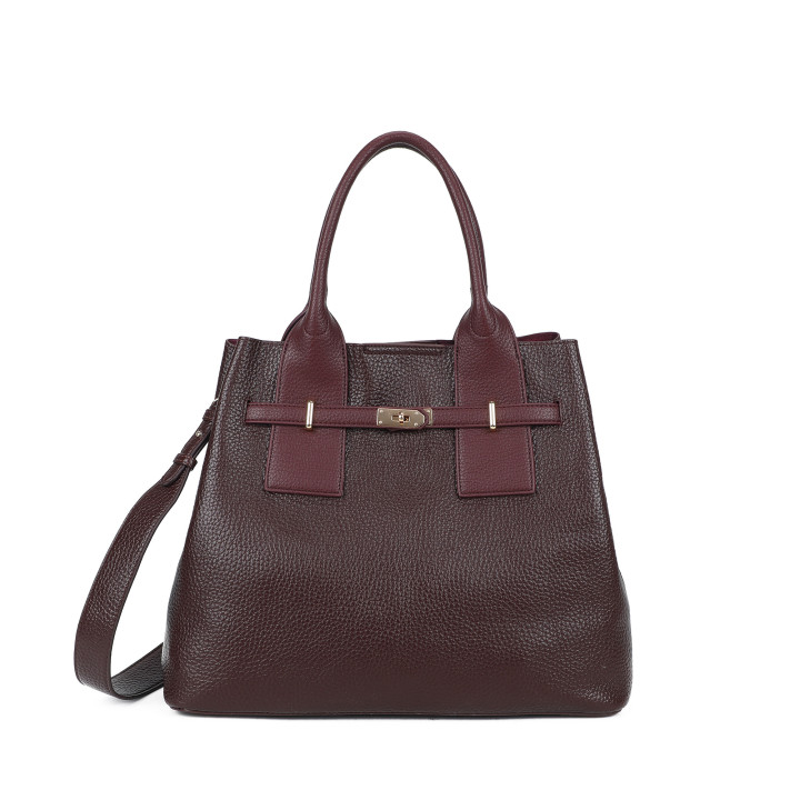 Shopper Bag with Buckle