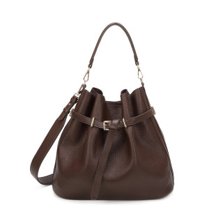 Bolso Shopper estilo caramelo