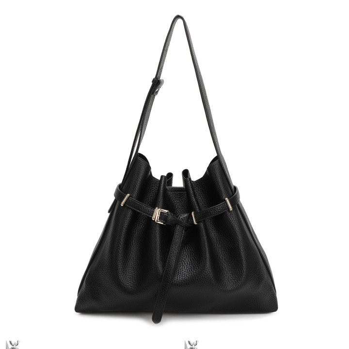 Shopper Bag with Buckle