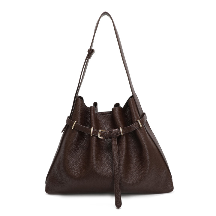 Shopper Bag with Buckle