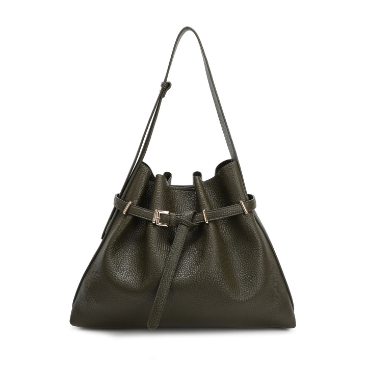 Shopper Bag with Buckle