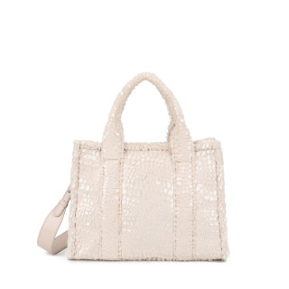 Shopper Bag with Fur