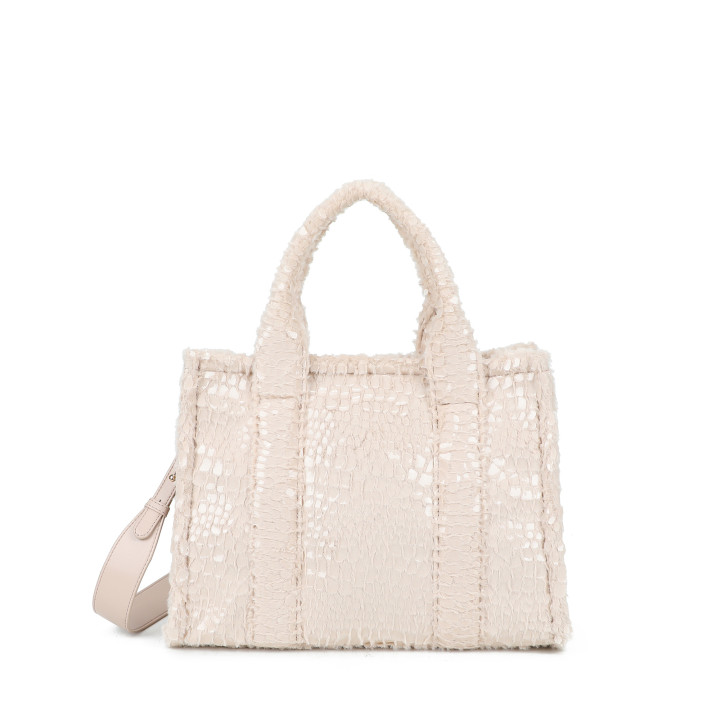 Shopper Bag with Fur