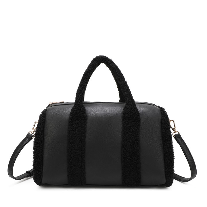 Bolso de mano con pelito