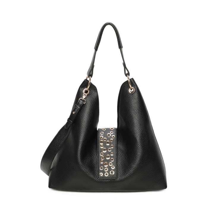 Borsa a spalla con borchie