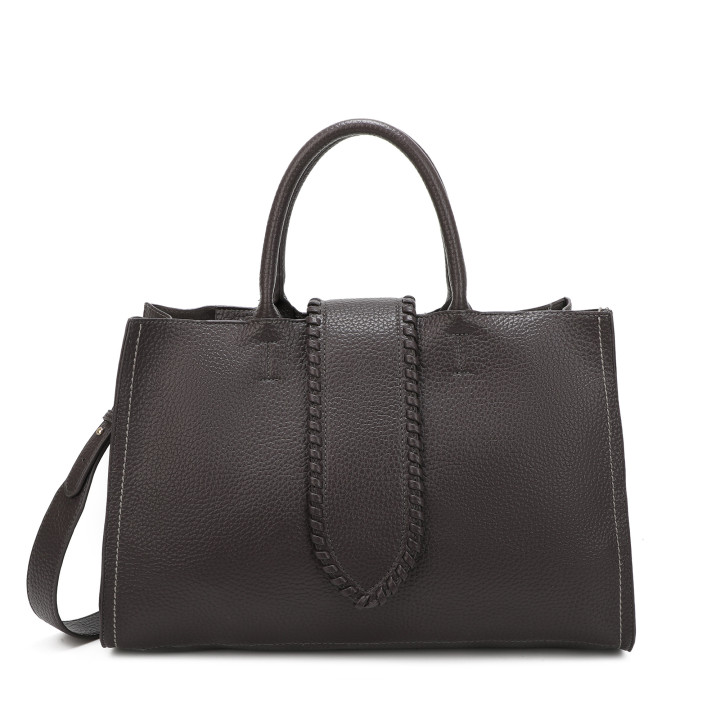 Borsa shopper con bottone