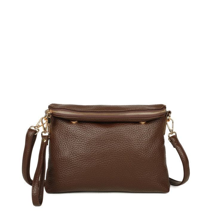 Sac à bandoulière avec pli