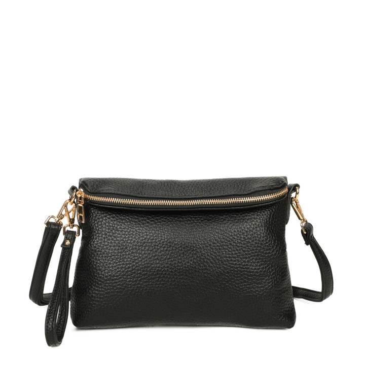 Sac à bandoulière avec pli