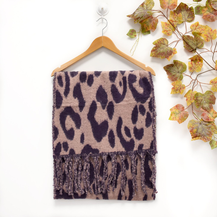 Foulard avec double couleur GB