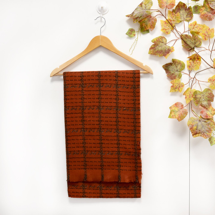 Scarf with squares GB