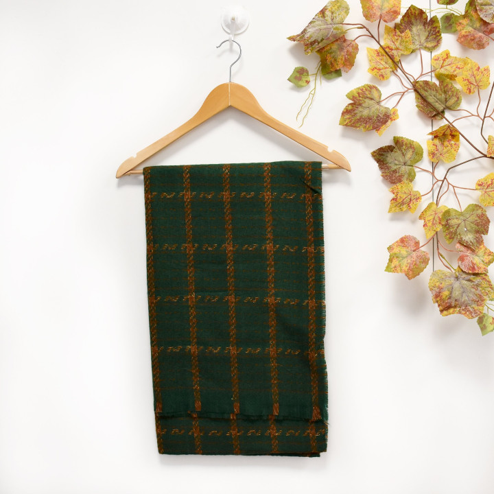 Scarf with squares GB