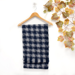 Foulard avec imprimé carrés GB