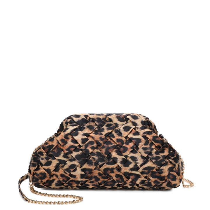 Bolso bandolera con tela aterciopelada