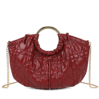 Shopper bag with round handle