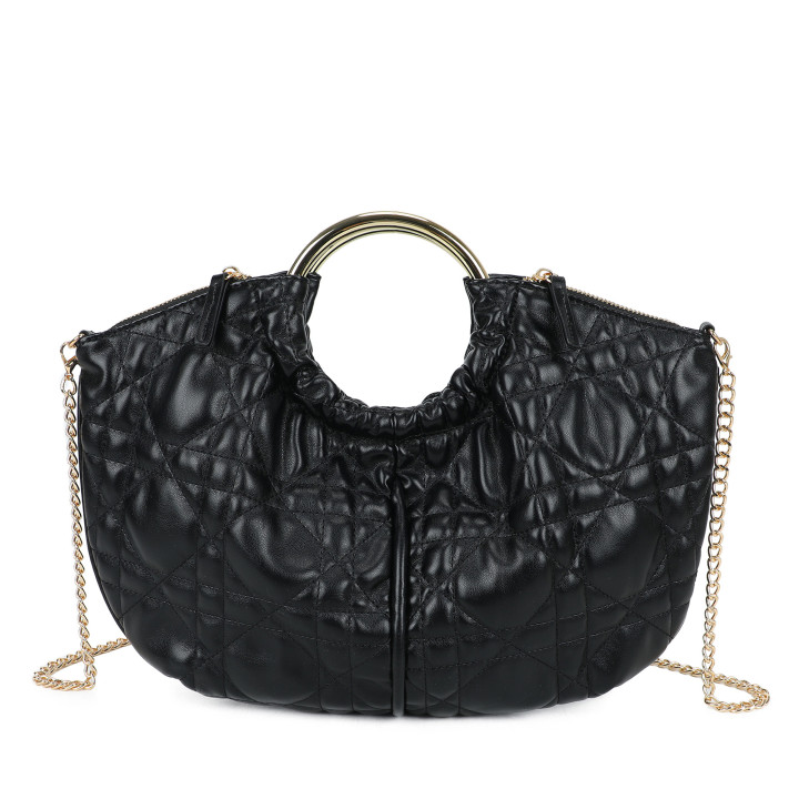 Bolso shopper con asa redonda