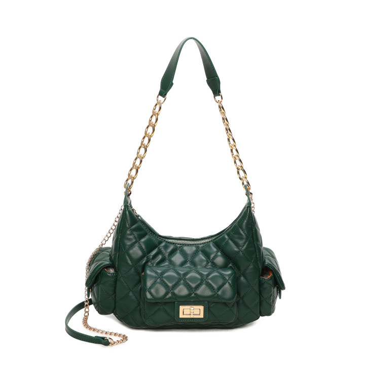Bolso de hombro con cadena